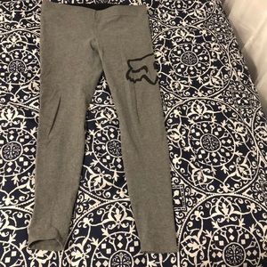 Fox racing workout leggings